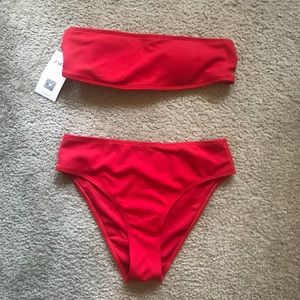 Zaful Red Bikini